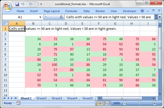 Output from conditional_format.pl